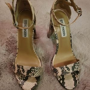 Steve Madden Snakeskin heels